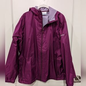 Columbia rain jacket
